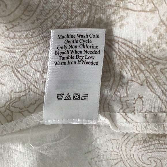 COLDWATER Creek Cotton Lawn Blouse - Picture 13 of 14